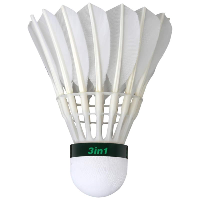 Amazon | 【バドミントンステッカー付き】バドミントン シャトル